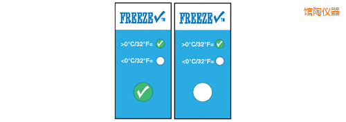 館陶溫度指示標簽 冷凍檢查 Thermolabels
