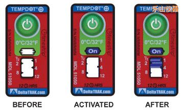 樂山溫度指示標簽 累計上升時間/溫度的標簽