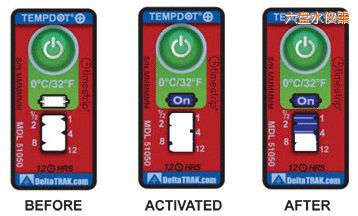 六盤水溫度指示標(biāo)簽 累計(jì)上升時間/溫度的標(biāo)簽