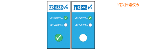 紹興溫度指示標(biāo)簽 冷凍檢查 Thermolabels